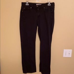 Black Levi’s Straight Jeans